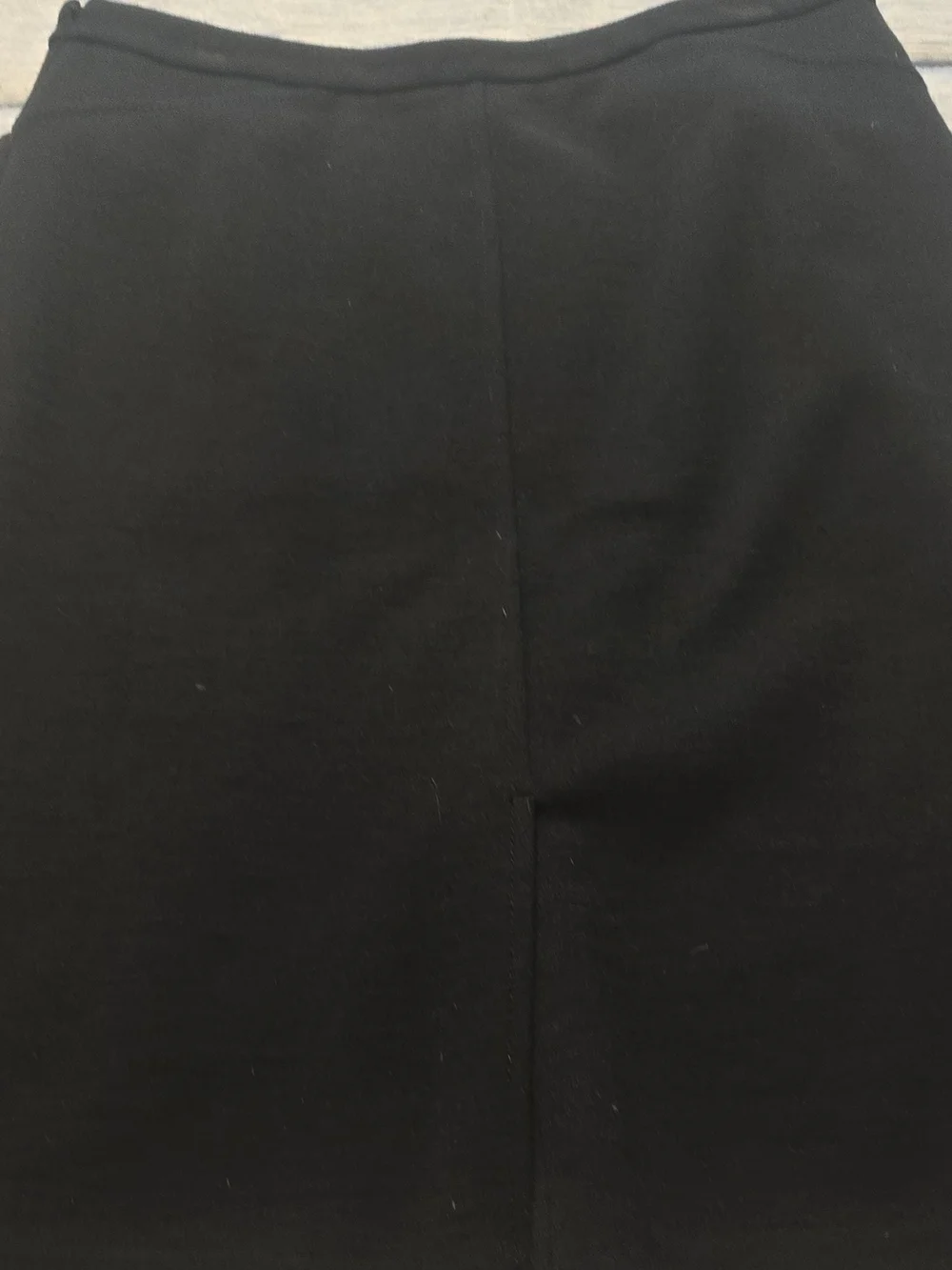 Ann Taylor Black Pencil Knit Skirt